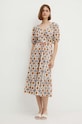 La Petite Française rochie din bumbac PFRECONFORT multicolor SS24