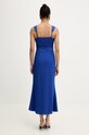 Never Fully Dressed rochie din amestec de in Mimi Dress NFDDR1500 albastru SS24