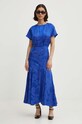 Never Fully Dressed rochie Erin Dress albastru NFDDR1498