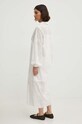 Pamučna haljina Never Fully Dressed Jenna Shirt dress NFDDR1349 bijela SS24
