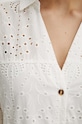 Бавовняна сукня Never Fully Dressed Jenna Shirt dress NFDDR1349 білий