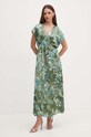 Sandro Ferrone rochie verde SFS32XBDMORISIA