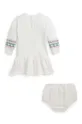 Сукня для немовлят Polo Ralph Lauren бежевий