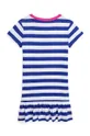 Otroška bombažna obleka Polo Ralph Lauren modra