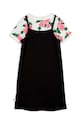 Fete Mini Rodini rochie din bumbac pentru copii 2415010900 negru