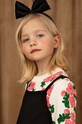 Хлопковое детское платье Mini Rodini 2415010900