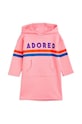 Mini Rodini sukienka bawełniana dziecięca 2415011928 różowy SS24