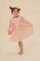 ροζ Παιδικό βαμβακερό φόρεμα Konges Sløjd Για κορίτσια