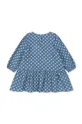 Παιδικό βαμβακερό φόρεμα Konges Sløjd 98% Οργανικό βαμβάκι, 2% Σπαντέξ