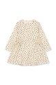Konges Sløjd sukienka bawełniana dziecięca KS100123 żółty SS24