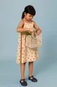 красный Хлопковое детское платье Liewood Eli Printed Dress Для девочек