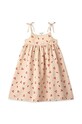 Liewood rochie din bumbac pentru copii Eli Printed Dress LW18699 rosu SS24