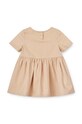 Βρεφικό βαμβακερό φόρεμα Liewood Livia Baby Dress LW18855 μπεζ SS24