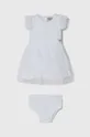 bijela Haljina za bebe Guess Za djevojčice