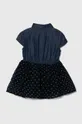 Šaty pre bábätká Guess Podšívka: 95 % Bavlna, 5 % Spandex 1. látka: 100 % Lyocell 2. látka: 100 % Polyester