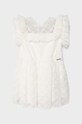 Dívčí šaty Guess midi bílá J4RK12.KC4S0.PPYH