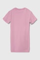 Хлопковое детское платье Guess J4RK14.KA6R4.PPYH розовый SS24