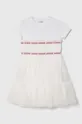 λευκό Παιδικό φόρεμα Guess Για κορίτσια