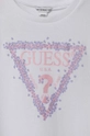 Παιδικό βαμβακερό φόρεμα Guess 100% Βαμβάκι