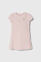 Guess sukienka dziecięca rozkloszowany różowy K4RK12.KC3A0.PPYH