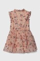 Παιδικό φόρεμα Guess K4RK15.WA2T0.PPYH πορτοκαλί SS24