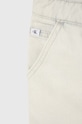 Dětské riflové šaty Calvin Klein Jeans bílá IG0IG02282.116.PPYH