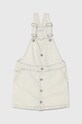 Dětské riflové šaty Calvin Klein Jeans IG0IG02282.128.176.PPYH bílá SS24