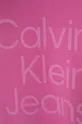 Otroška bombažna obleka Calvin Klein Jeans 100 % Bombaž