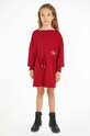 Calvin Klein Jeans vestito bambina mini rosso IG0IG02316.PPYH