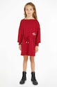 Calvin Klein Jeans vestito bambina mini rosso IG0IG02316.PPYH