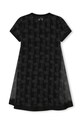 Dkny sukienka dziecięca D60056.102 czarny SS24