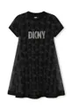 μαύρο Παιδικό φόρεμα Dkny Για κορίτσια