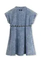 Παιδικό φόρεμα τζιν Dkny μπλε