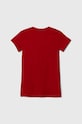HUGO rochie din bumbac pentru copii G00084.114.150 rosu SS24