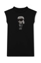 Dívčí šaty Karl Lagerfeld mini černá Z30076.114.150