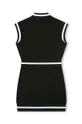 Παιδικό φόρεμα Karl Lagerfeld μαύρο