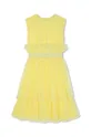 Karl Lagerfeld sukienka dziecięca żółty
