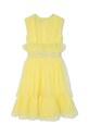 Dievča Dievčenské šaty Karl Lagerfeld Z30083.156.162 žltá