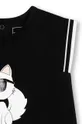 Βρεφικό βαμβακερό φόρεμα Karl Lagerfeld 100% Βαμβάκι