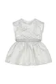 bela Obleka za dojenčka Karl Lagerfeld Dekliški
