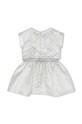 Šaty pre bábätká Karl Lagerfeld Z30121.86.94 biela SS24
