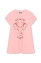 Kenzo Kids rochie din bumbac pentru copii mini roz K60377.