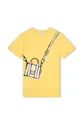 золотой Хлопковое детское платье Marc Jacobs Для девочек