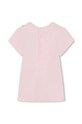 Dětské bavlněné šaty Marc Jacobs W60145.74.81 růžová SS24