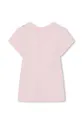 Pamučna haljina za bebe Marc Jacobs roza
