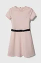 рожевий Дитяча сукня Tommy Hilfiger Для дівчаток