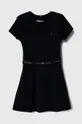 темно-синій Дитяча сукня Tommy Hilfiger Для дівчаток
