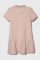 Otroška obleka Tommy Hilfiger roza