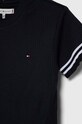 Dziewczynka Tommy Hilfiger sukienka bawełniana dziecięca KG0KG07784.128.176.PPYH granatowy