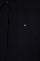 Deklice Otroška bombažna obleka Tommy Hilfiger KG0KG07788.128.176.PPYH mornarsko modra
